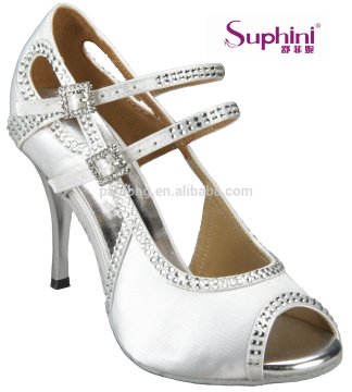 Ivory Wedding Shoes , Rheinstone Woman Wedding Shoes