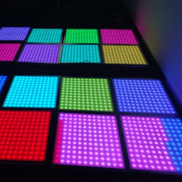 Luz de panel LED DMX RGB con cambio de color