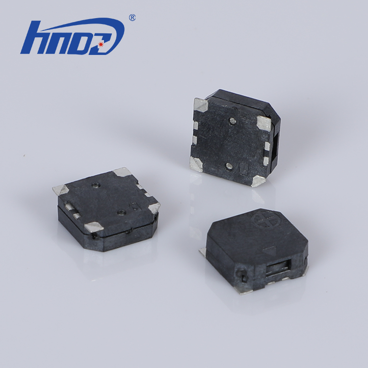 Zumbador de transductor magnético SMD de 7.5x7.5x2.5mm 3.6V