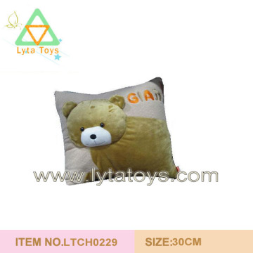 Plush Bear Cushion, Plush Seat Cushion, Pillow