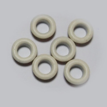 White Enamel Brass Eyelets and Grommets