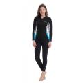 Seaskin 2mm Senhora Zip Frente Jacket Wetsuit