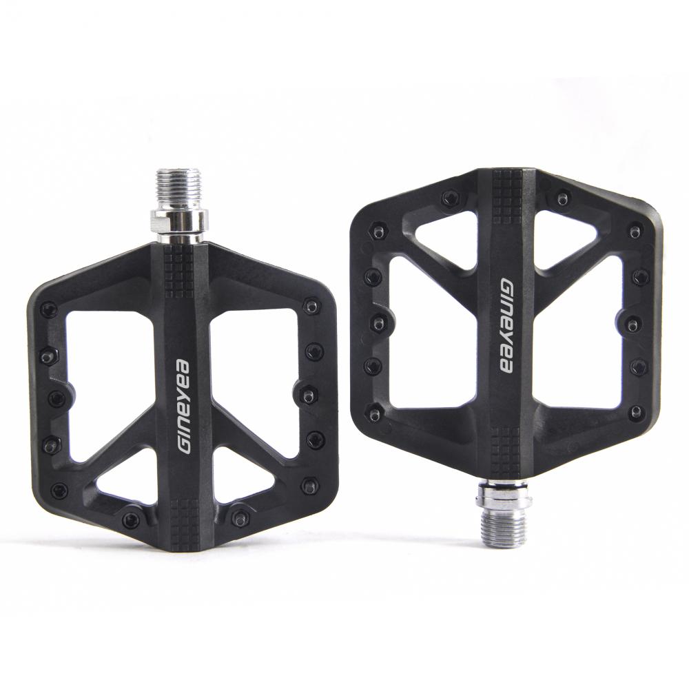 Bahan Aluminium Pedal Hitam Untuk Pedal Sepeda MTB