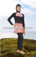 Latest design muslim dress swimwear