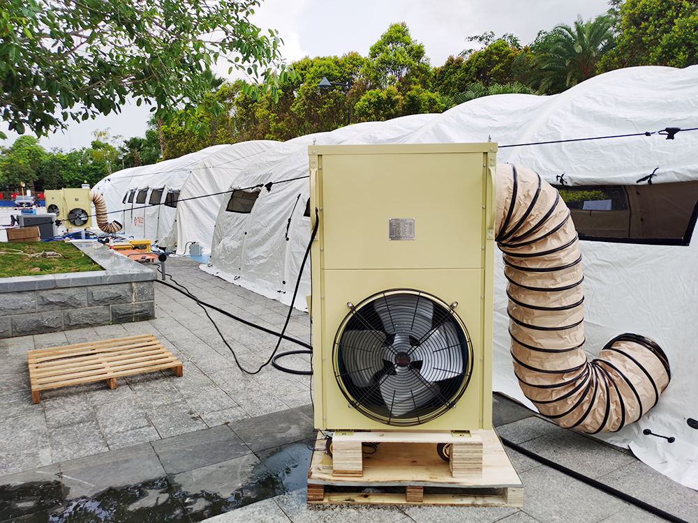 Enfriador de aire acondicionado de campamento compacto para carpa