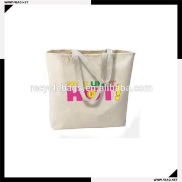 100% QC Eco-friendly top quality die cut cotton bag