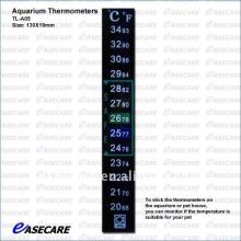 fishing thermometer with thermometer strip