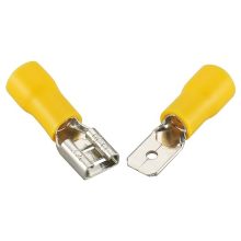 Quick Disconnect Spade Connectors for Male & Female Vinyl Insulated Wire Terminals