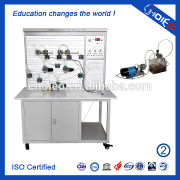 Transparent Electro Hydraulic Trainer,technical educational trainer aid,vocational training device,electronic hydraulic didactic