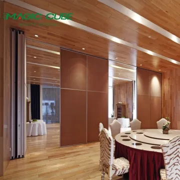 MDF Wooden acoustic sound partition wall