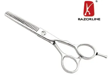 5.0” Professional Double Swivel Thumb Design Hair Cutting Scissors 5.5" (titanium Coated)
