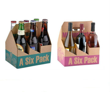 6 PACK/BOTTLE BEER CARRIER BOX