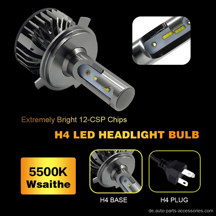 LED CSP Car Scheinwerfer Auto -Scheinwerferlicht