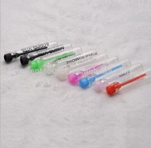 sample perfume test glass vials