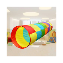 Indoor Outdoor Kids Pop-Up Crawling Tunnel Polyester Play Tube