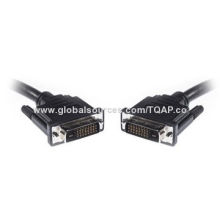 DVI Extension Cable Ferrite Cores, DVI Video Cable Dual Link Cable DVI-D Male Dual Link 24 + 1 Cable