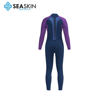 Seaskin Ladies 3/2 Back Zip Neoprene Full Wetsuit