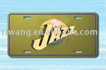 Aluminum License Plate,number plate,license plate insert