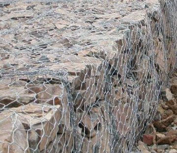 stone gabion cage