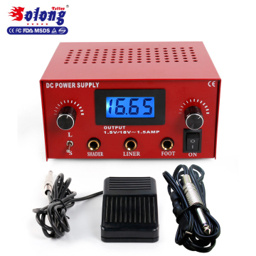 Solong tattoo accessories switching mode tattoo power supply