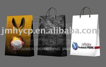 fashion / promotional / offset priting / popular customized paper bags