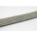 ROPE DE TIRE D&#39;ACIER INOXEUX 19X7 NON ROTATION EN12385