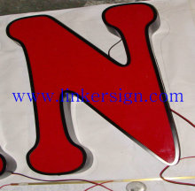 2016 waterproof high light led business front light letter