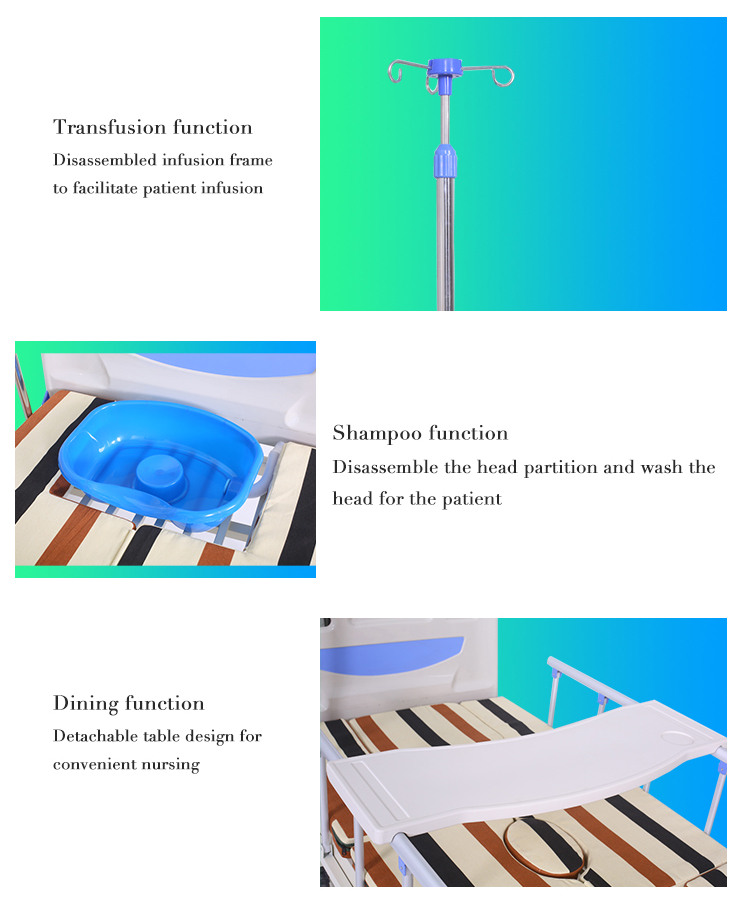 CE ISO Multi Functions Hospital Patient Home Care Bed With Best Price