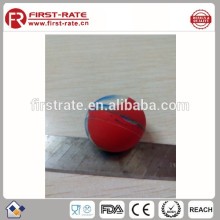 Colorful solid rubber bouncing plastic ball