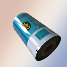 Metallized Potato Chips Packaging Wrapping Film for Custom Food Packaging