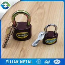 Single open a small padlock Tamper alarm and waterproof padlock Outdoor iron door