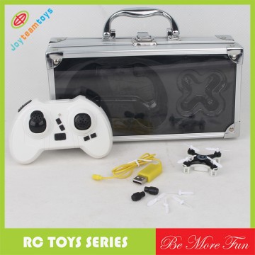 radio control mini quadcopter aluminum box 2.4G cute rc drone