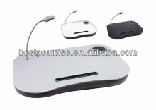 lap tray with cushion on knee