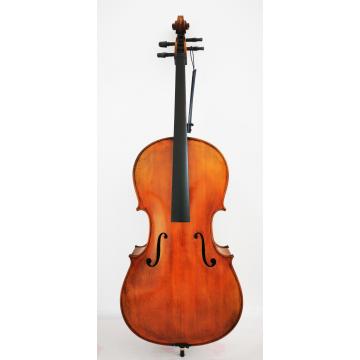 Violonchelo de madera maciza con acabado brillante