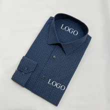 Mini print cvc shirt for mens