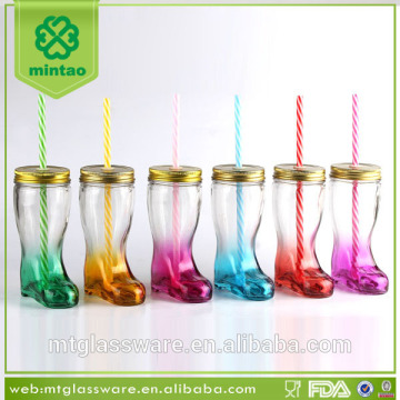 Best Selling Colorful Water Proof Stain Boot Maon Jar