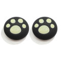 Neu angekommene mehrfarbige Cat Paw Button Harz Cabochon Dekoration Perlen Kunsthandwerk Handgemachtes Ornament Zubehör