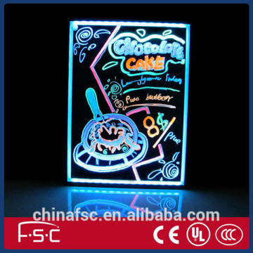 Flashing LED Outside Writing Board