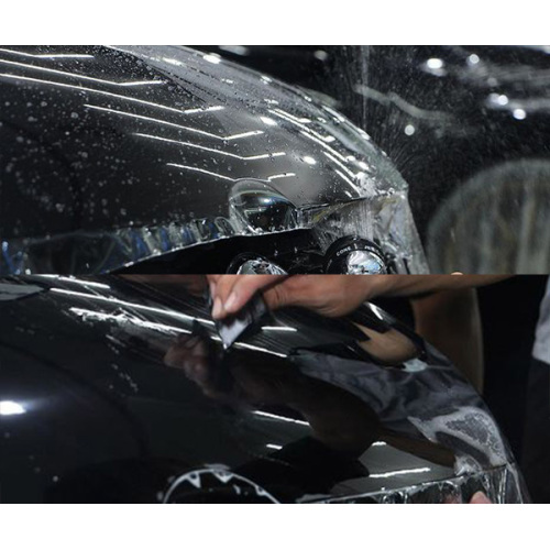 Film anti-zgârietură pentru protecția vopselelor auto autocolante