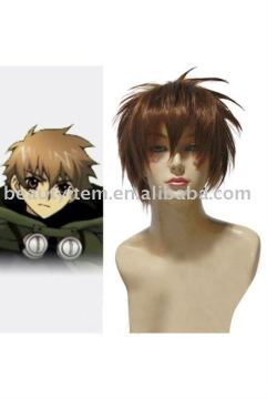 Tsubasa Syaoran Li Brown Cosplay Wig