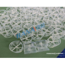 Fluoropolymer Pall Ring for Chemical Towers