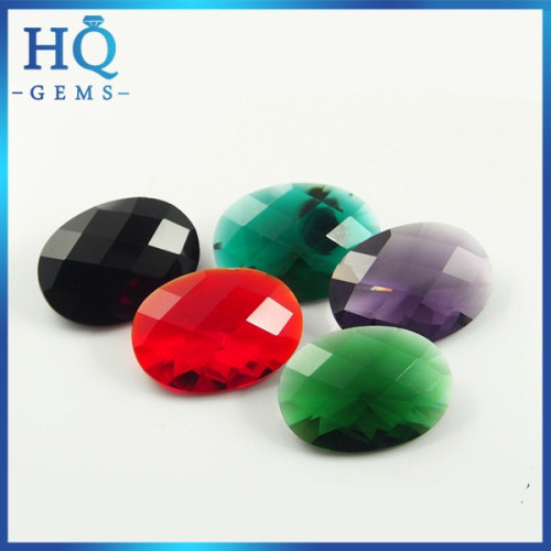 synthetic glass gems , Clear Glass stone,wholesale glass gems