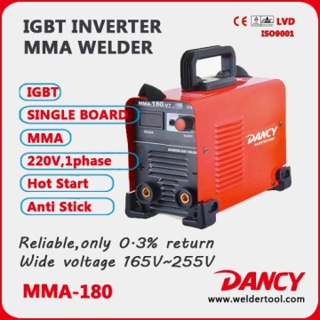 zx7 180A mini igbt dc welder