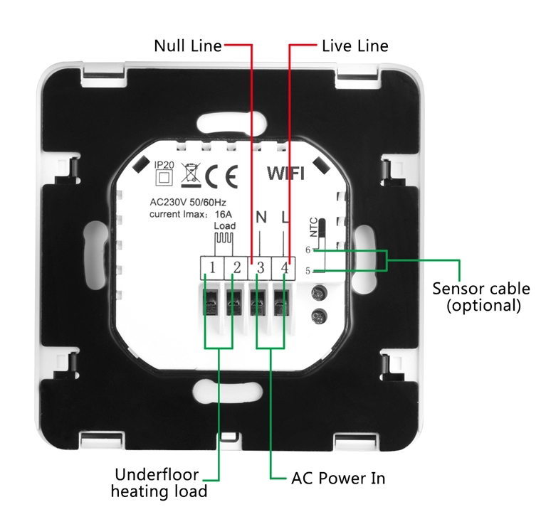 Wi-Fi Programmable Thermostat