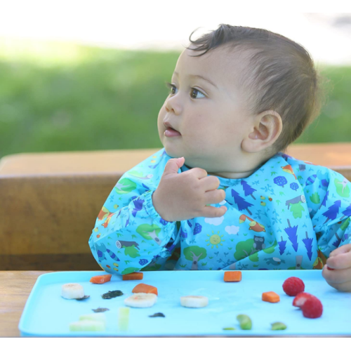 Platemat del dito del silicone personalizzato con bordi rialzati