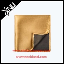 Shengzhou Factory Men Suit 100% Silk Jacquard Woven Handkerchief Gift Box