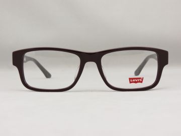 Red Full-rim Levis Optical Eyeglass Frames Ls06130 53-17-143 C03