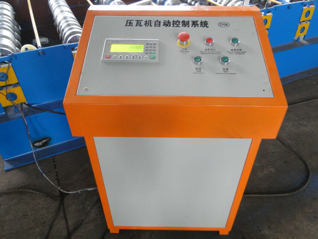 FX authentication glazed steel tile forming machine