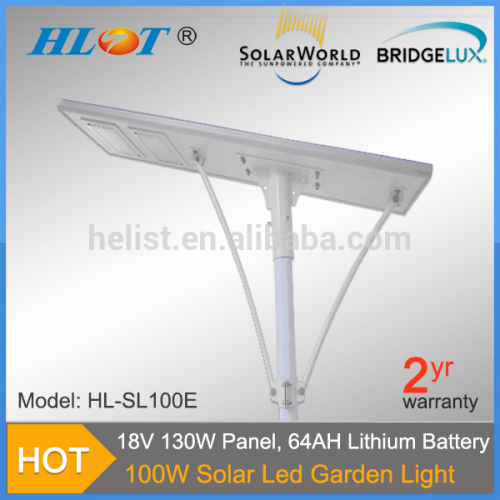 Factory supply new design 100w all in one solar led street light price