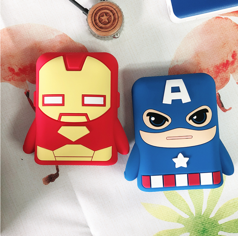 Cool Ultraman Mobile Powerbank Cover Soft Powerbank Case